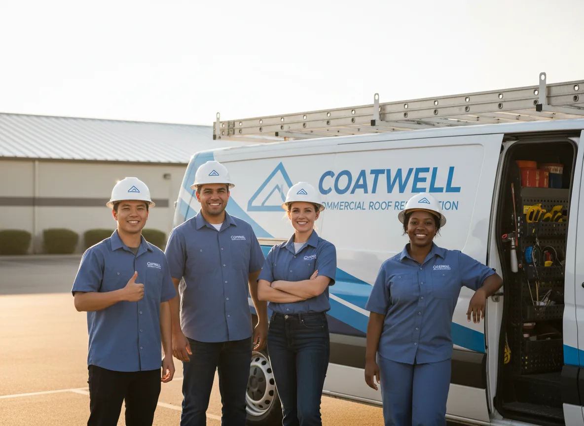 Commercial roof coating company in Coy, AL